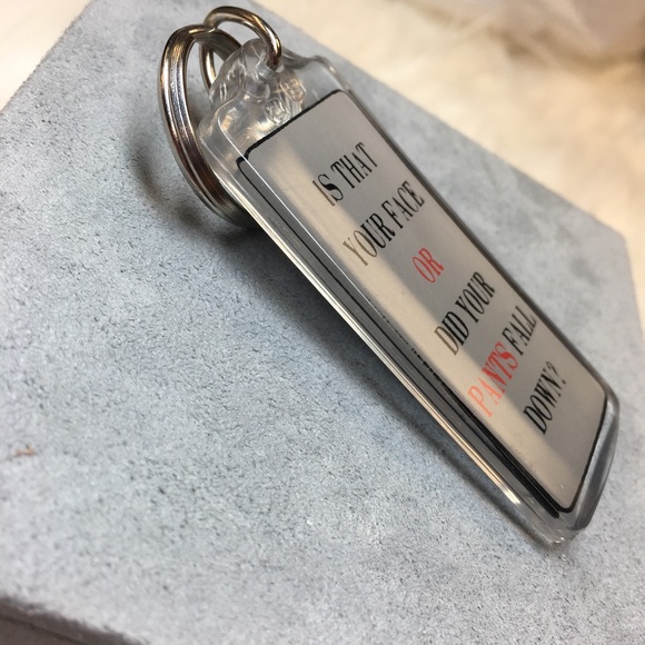 Vintage 80’s NWOT Deadstock Funny Insult Keychain - Picture 2 of 5